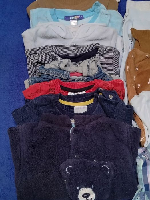 OKAZJA! Paka ponad 62 ubrań 62/68