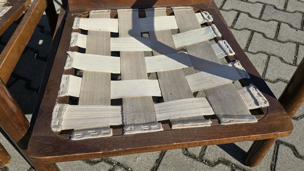 2 fotele drewniane do renowacji