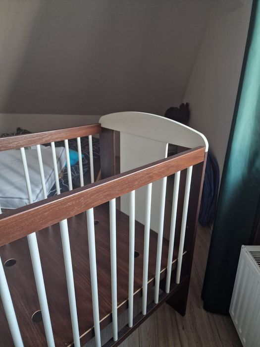 Łóżeczko dzieciece Klupś 120x60 + gadżety