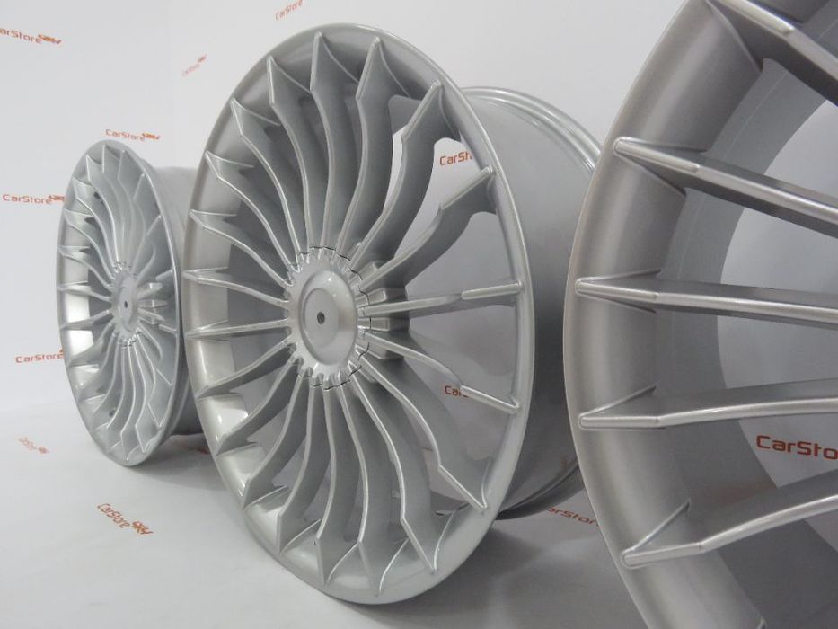 Jantes Look Bmw Alpina 21'' 8.5+10j  5x112 /  5x120 Silver