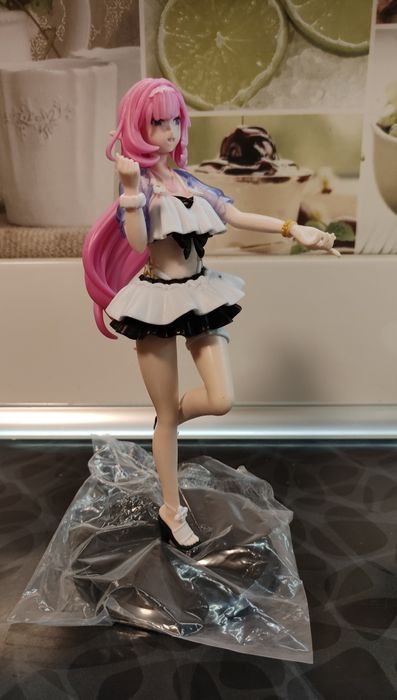 Аніме фігурка Елізія 22 см Хонкай Імпакт Elysia Honkai Impact Summer