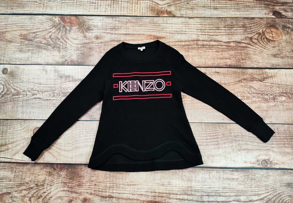 Kenzo sweter damski wełna akryl oryginał S