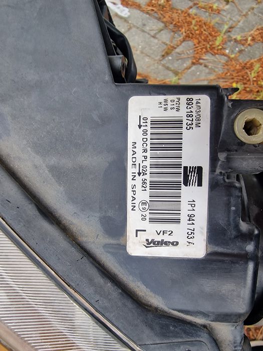 Faróis bi-xenon direcionais seat Leon 1p - 2008