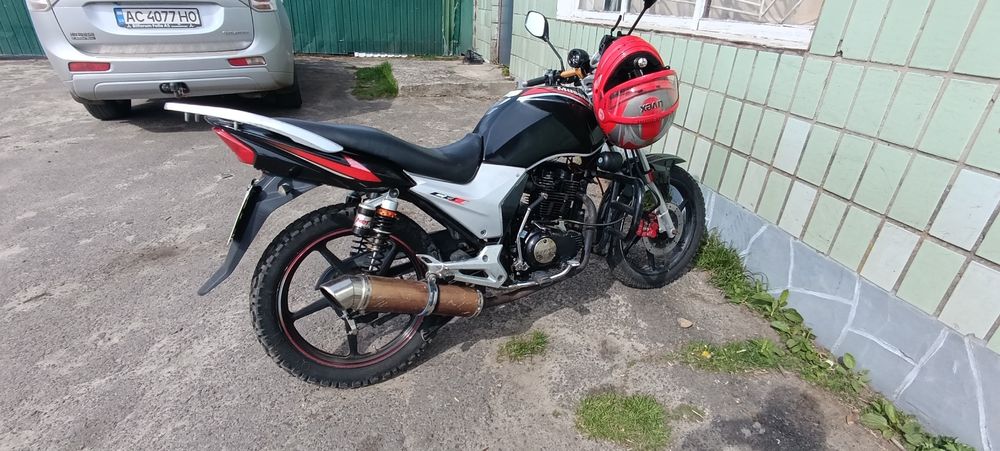 Мотоцикол 200 кубовий Мустанг МТ 200/7  ракета.