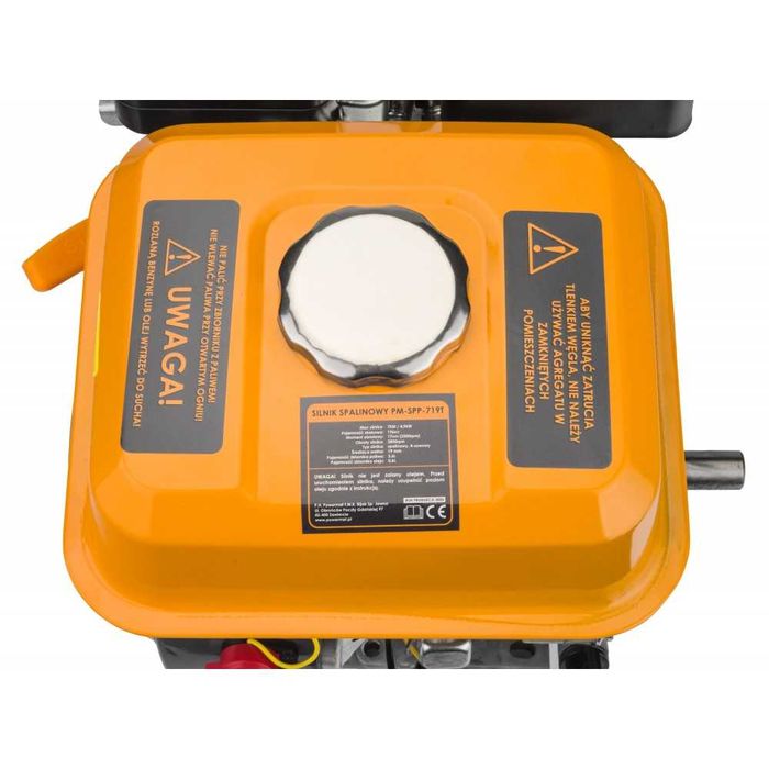 Silnik spalinowy 4-suwowy 7KM 19/20mm PM-SSP-719/720T NOWY