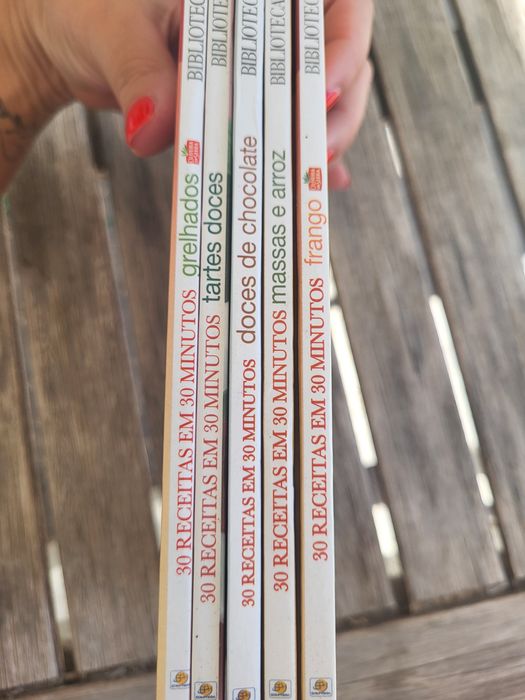 7 livros de receitas