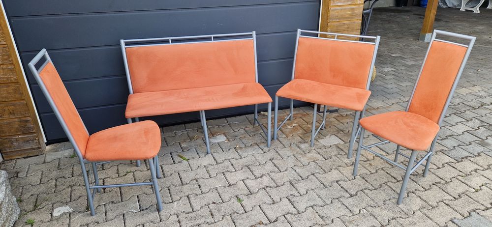Komplet mebli na taras ogród  używane stan  dobry
