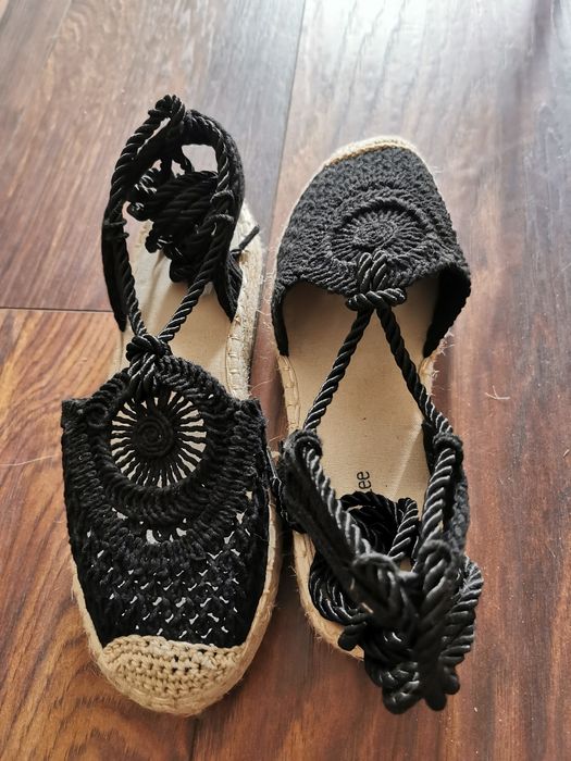 Espadryle plecione DeeZee