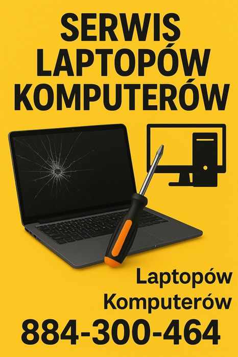Serwis laptopów naprawa komputerów Darmowa diagnoza