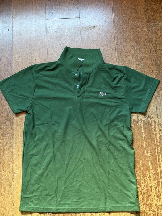 Polo Lacoste verde esmeralda