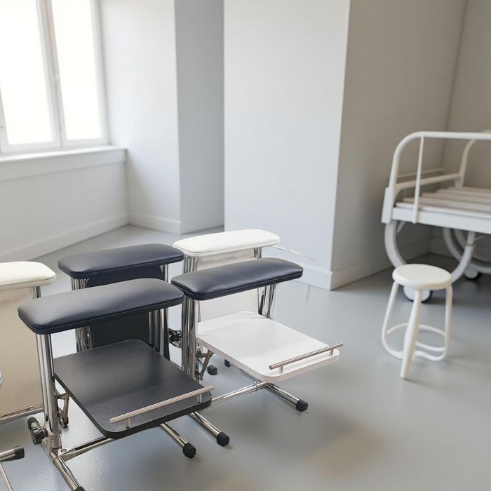 Підставка для педикюру з поличкою, тринога