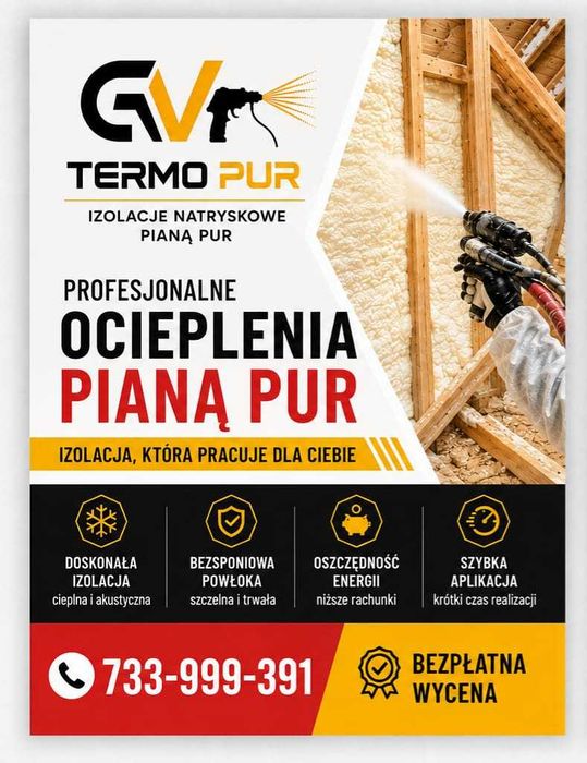 Ocieplenia Pianą Pur