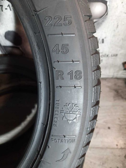 Шини 7мм 225/45 R18 KLEBER Quadraxer 2 б/у всесезон