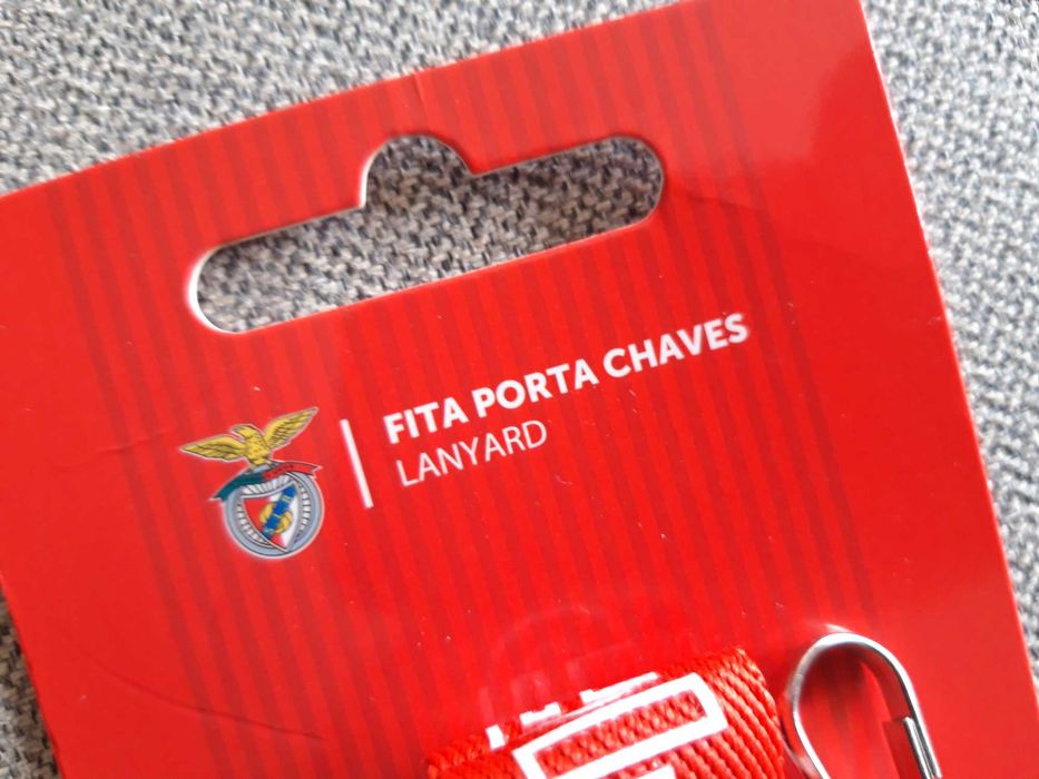 Porta-chaves SLB Sport Lisboa e Benfica - produto NOVO e oficial