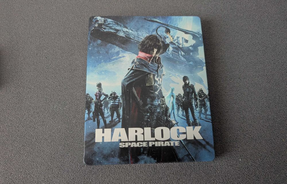 Harlock Space Pirate (Edycja kolekcjonerska w Steelbook) anime CGI Blu-Ray, DVD