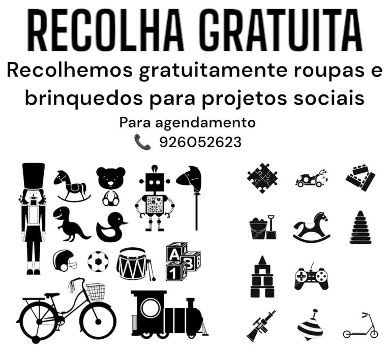 Doação brinquedos