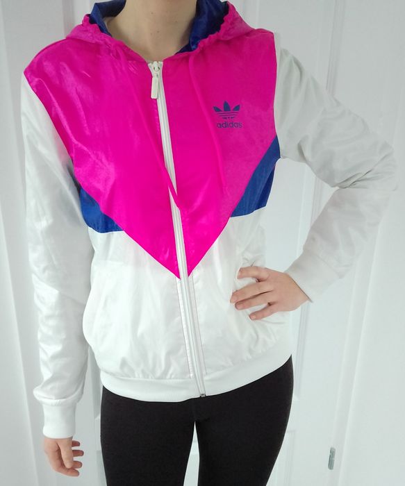 Adidas kurtka przejściowa Colorado Windbreaker sportowa z kapturem
