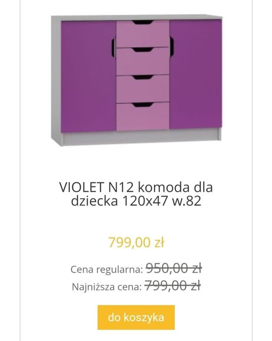 Komoda polskiej firmy