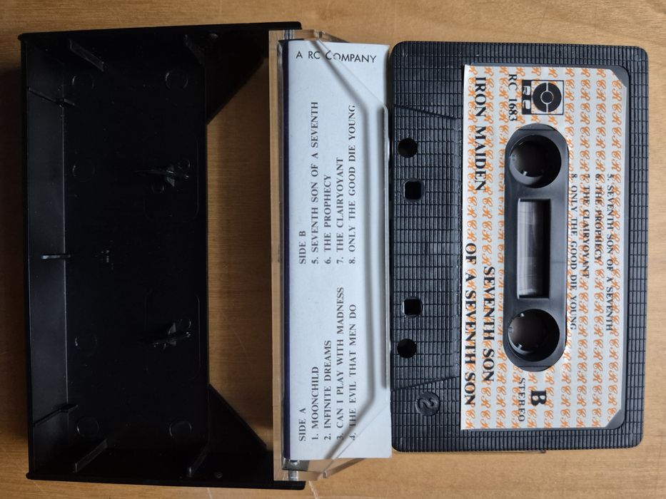 Kaseta Iron Maiden Seventh Son