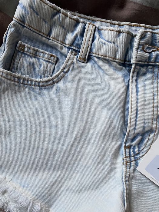 Spodenki jeansowe zara
