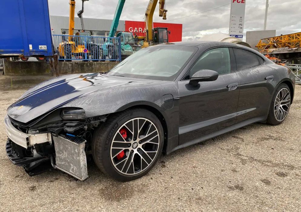 Бампер Porsche Taycan 4s turbo s разборка шрот