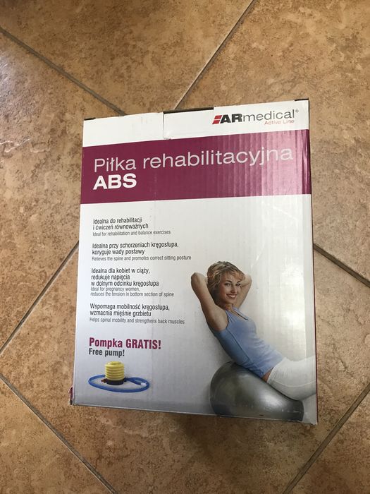 Pilka rehabilitacyjna abs