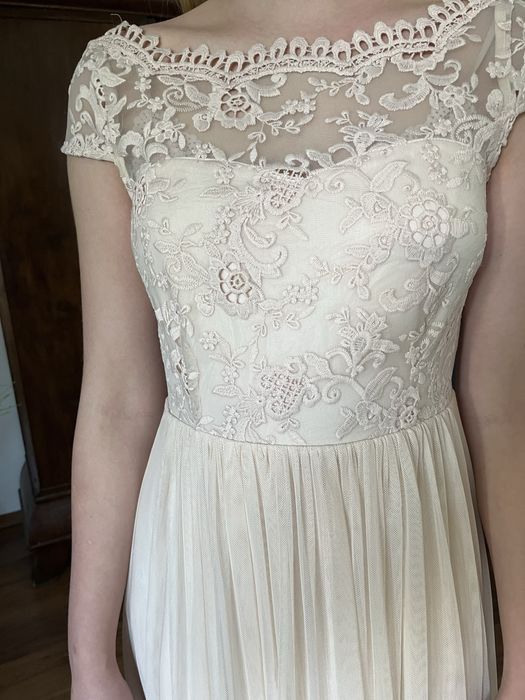 Unikat Vila tiulowa sukienka  XS Nowa