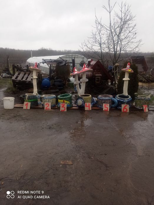 Продаємо з/б (арт- бетоні )фігури,для саду та дому