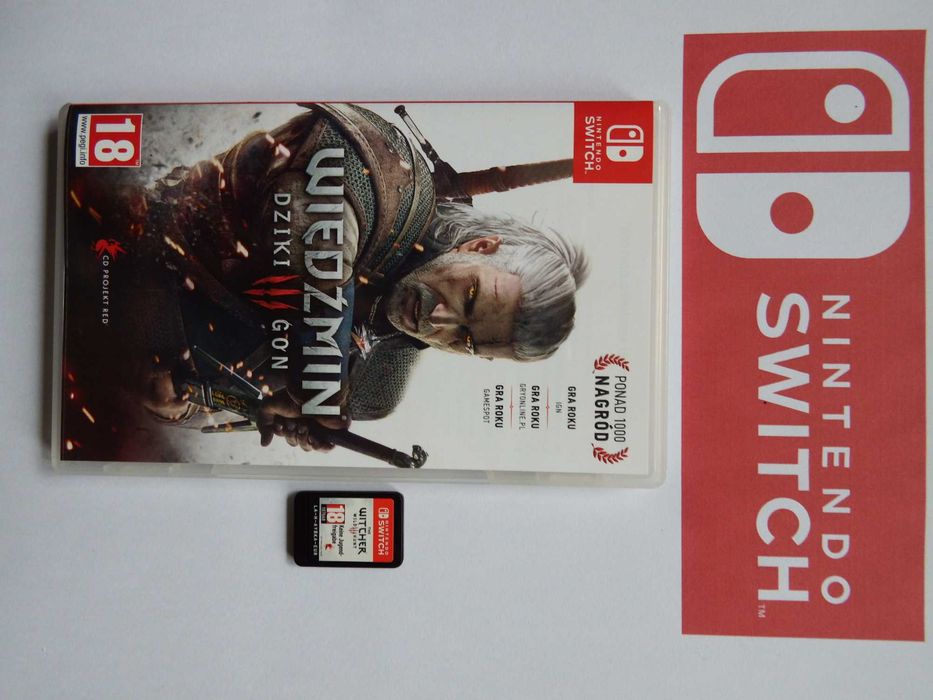 Nintendo SWITCH Wiedźmin 3 ! PL kultowy wiedźmin na Nintendo ! GRY NS