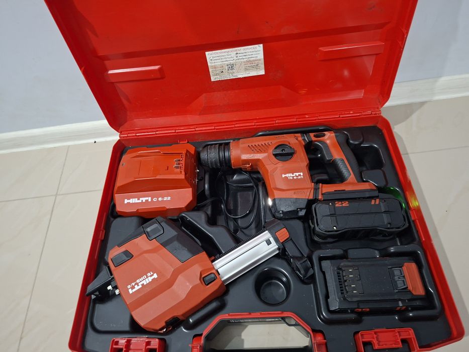 Hilti TE 6-22 Акумуляторний перфоратор з пилососом