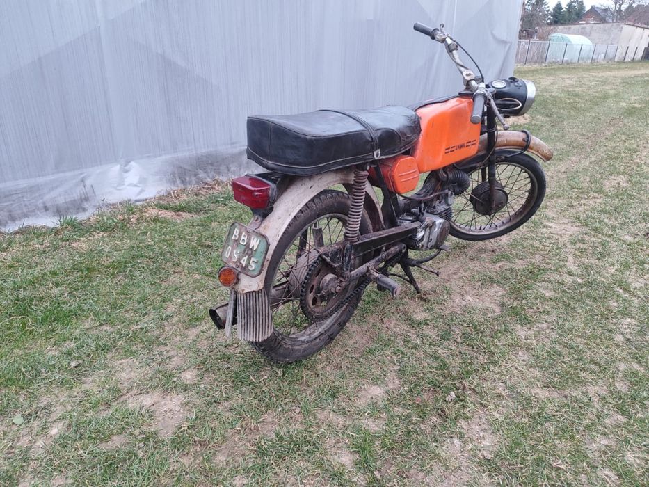 Jawa mustang 50 zarejestrowana mozliwy transport