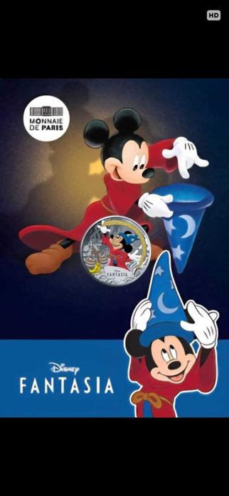 Moeda França Disney