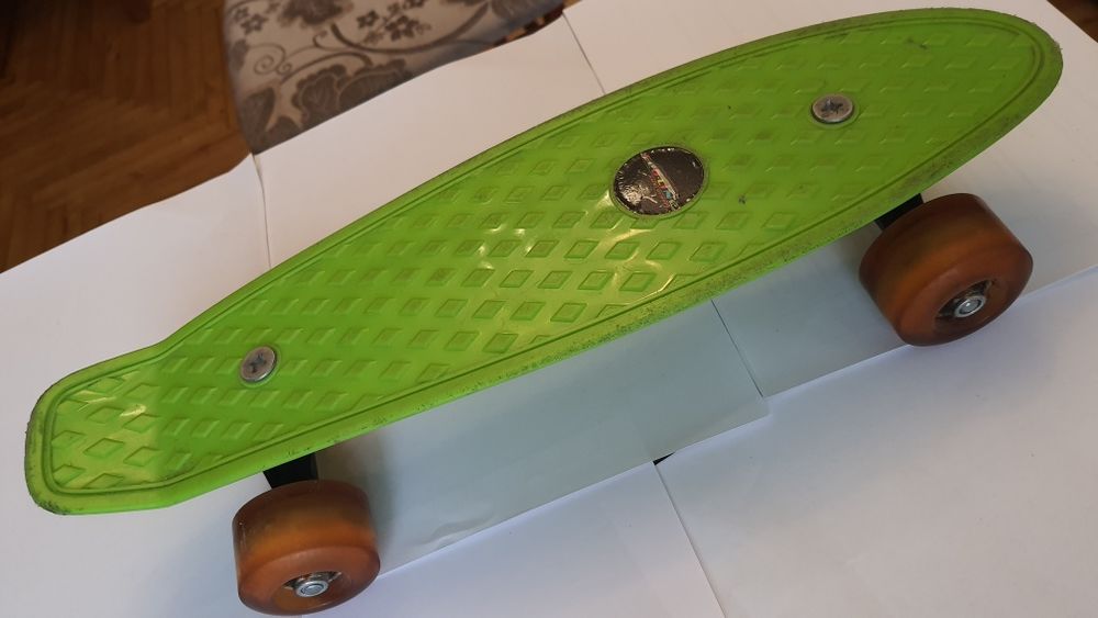 Пенні-борд (скейт), колеса поліуретан, світяться