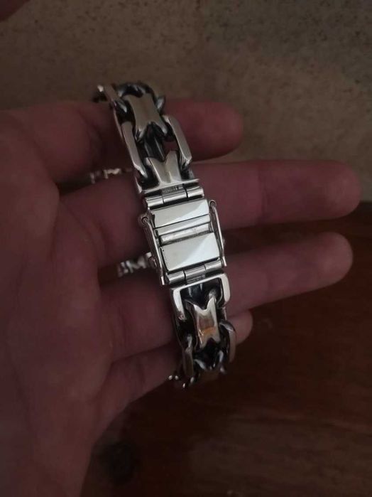 Срібний браслет 110г чоловічий, мужской серебряный браслет 925