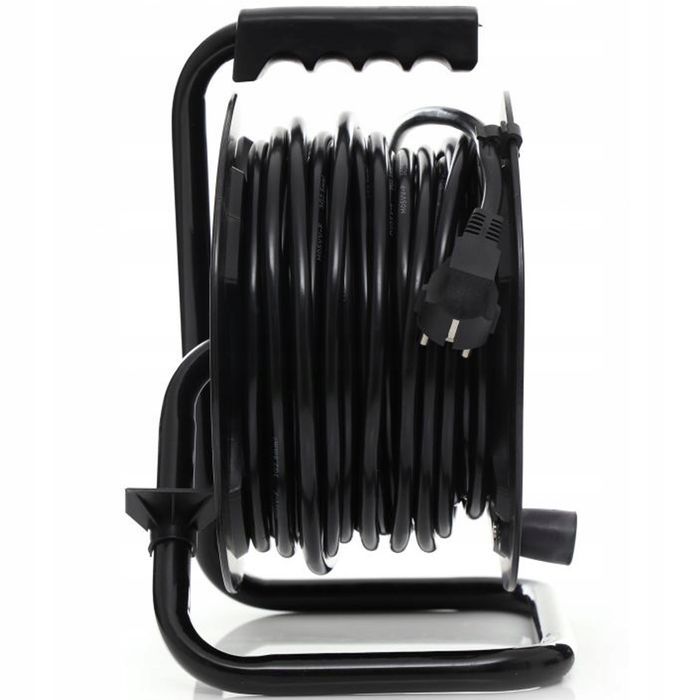 Przedłużacz Bębnowy Budowlany 50M 3X2,5 Na Bębnie 4 Gniazda Ogrodowy