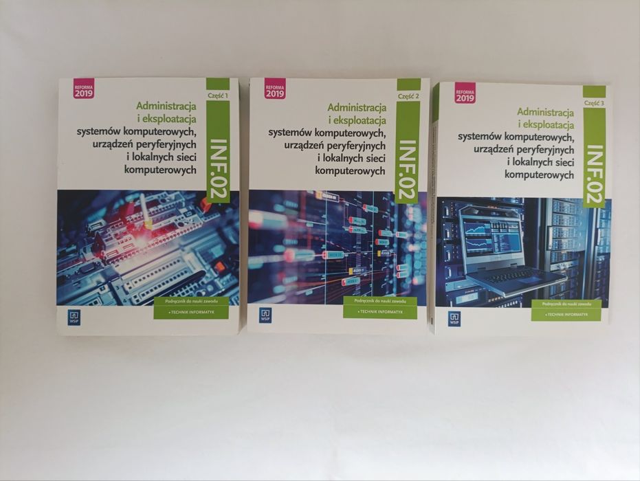 Administracja i eksploatacja systemów komputerowych część 1, 2, 3