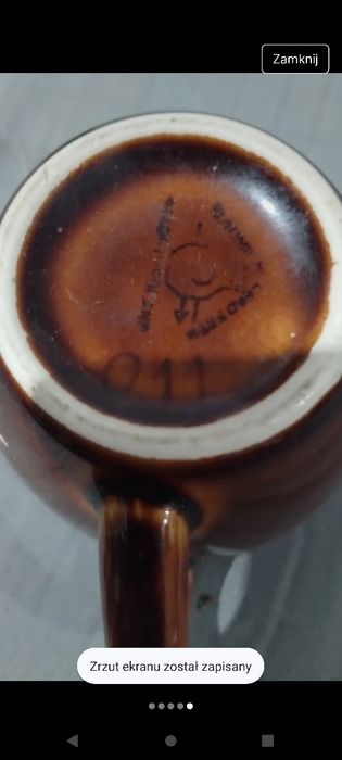 Zestaw ceramiczny Pruszków