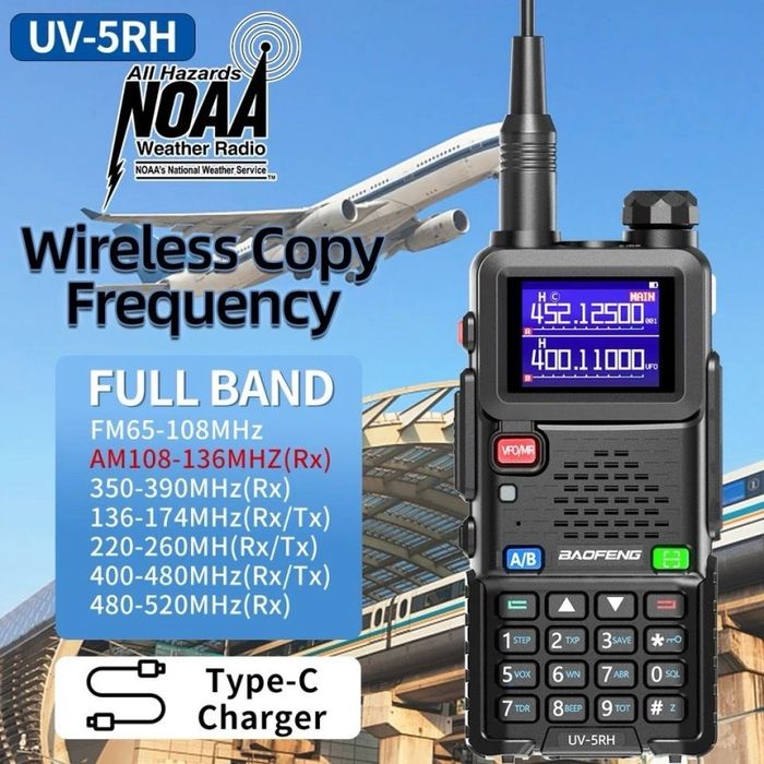 Baofeng UV-5RH | Selado | 10W | Triband