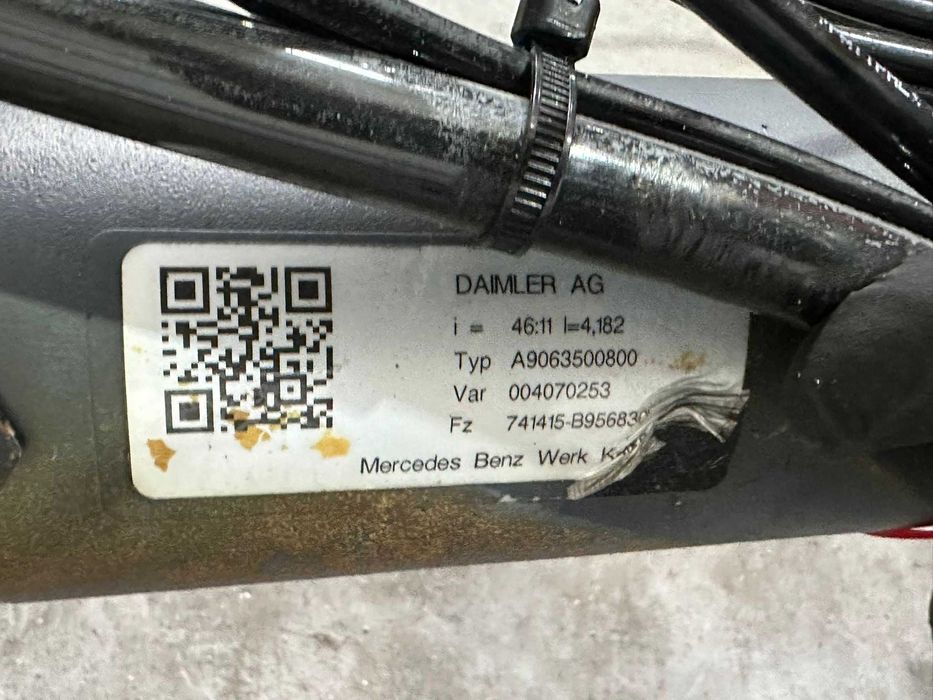 Eixo/Diferencial traseiro Mercedes Sprinter/VW Crafter (2014) - 46:11