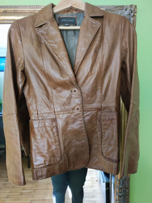 Skórzana damska kurtka