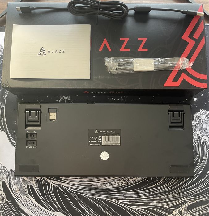 Ajazz ak 820 Pro з гравіюванням