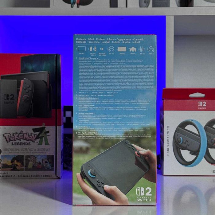 Консоль Nintendo Switch 2 Приставка Нінтендо Світч 2 Новий