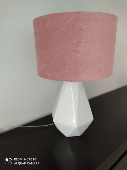 Candeeiro com abajur