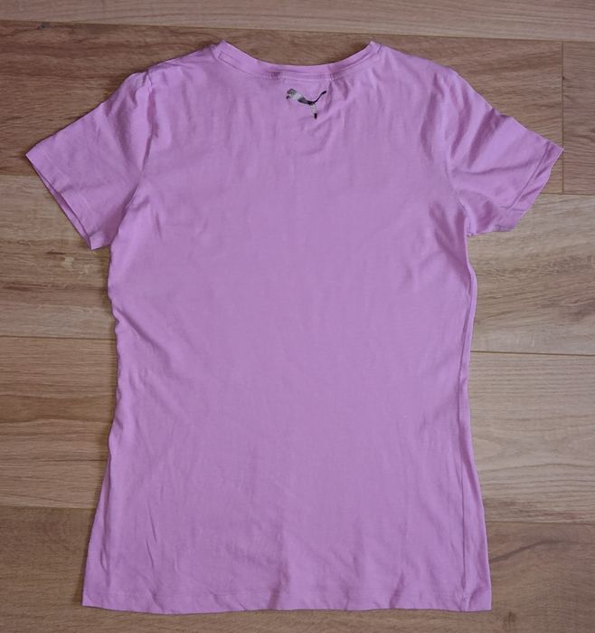 T-shirt PUMA, bluzka slim, r. XXL kolor lawenda