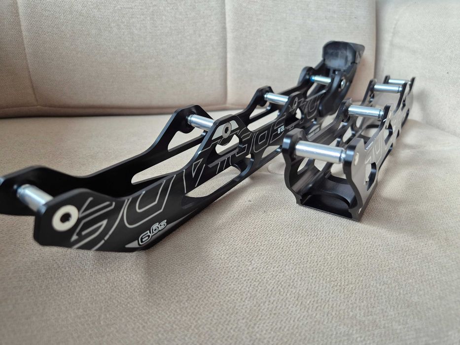 Rollerblade Tempest 12.8 195mm – szyny 3x100/1x90 + koła 84A ABEC 7