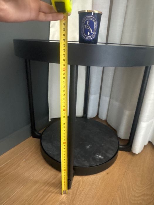 Mesa de apoio preta