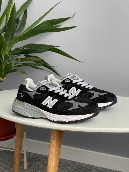 !SALE! New Balance 993 Made In USA Black Grey 41 42 43 44 45 WR993BK