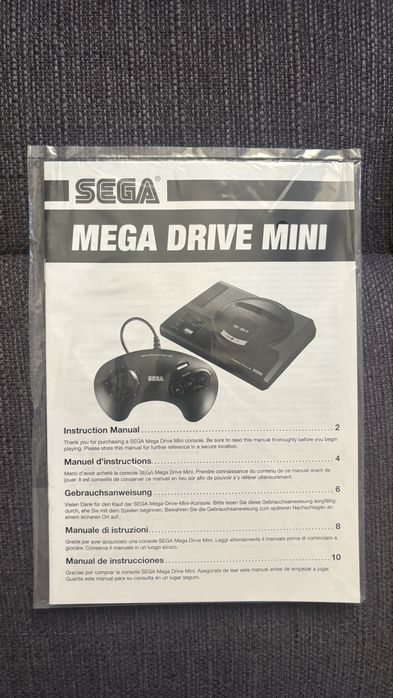 Consola Sega Mega Drive Mini c/ 42 Jogos