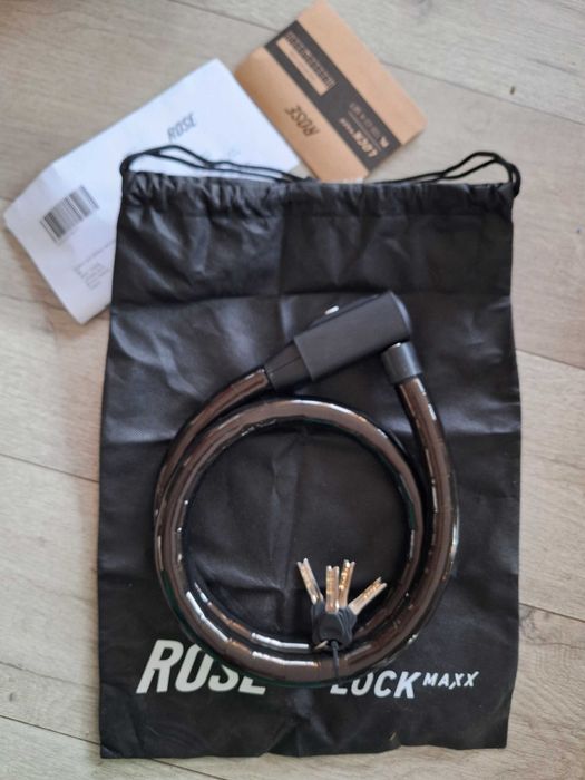 Zapięcie rowerowe Rose Bikes - cable lock 2 szt.