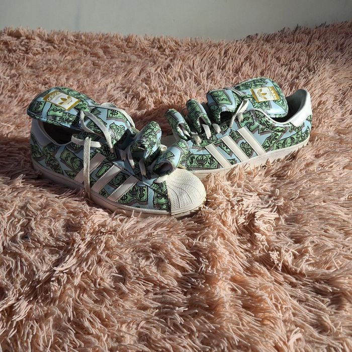 Adidas jeremy scott money superstar rozmiar 44⅔ Czarne Błoto • OLX.pl